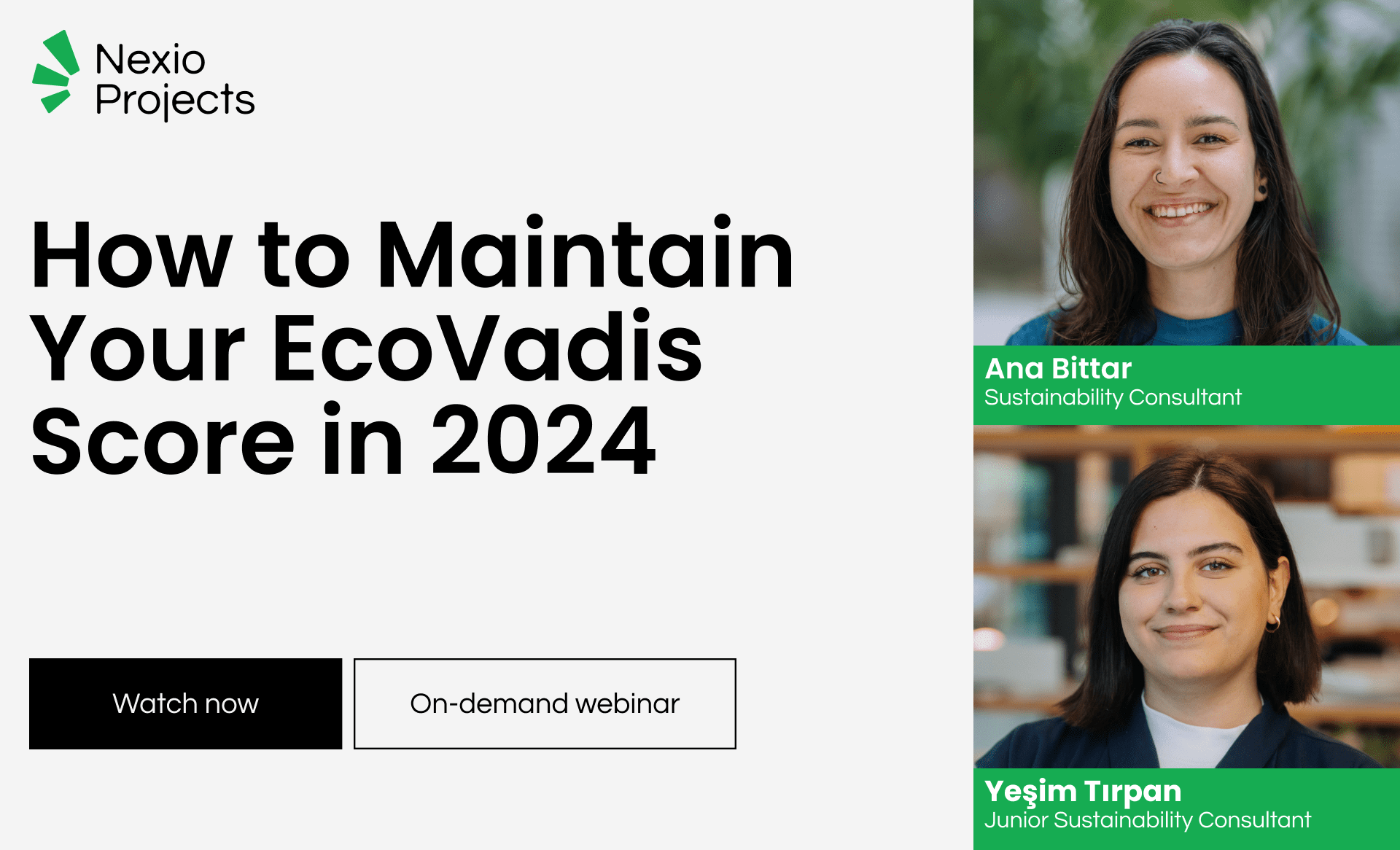 EcoVadis Webinar On Demand