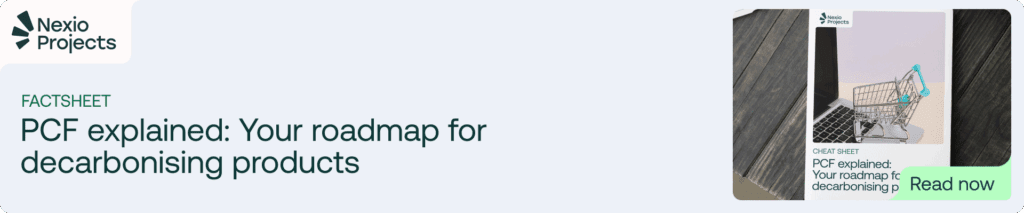 If you want to read more about reducing product carbon footprint, read our newest factsheet!