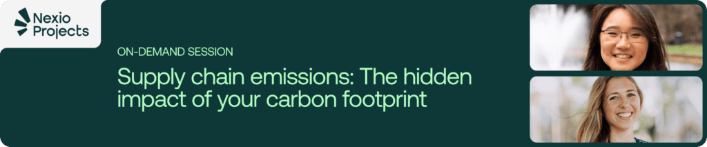 Watch our session on supplu chain emissions